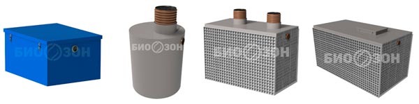 Виды жироуловителей